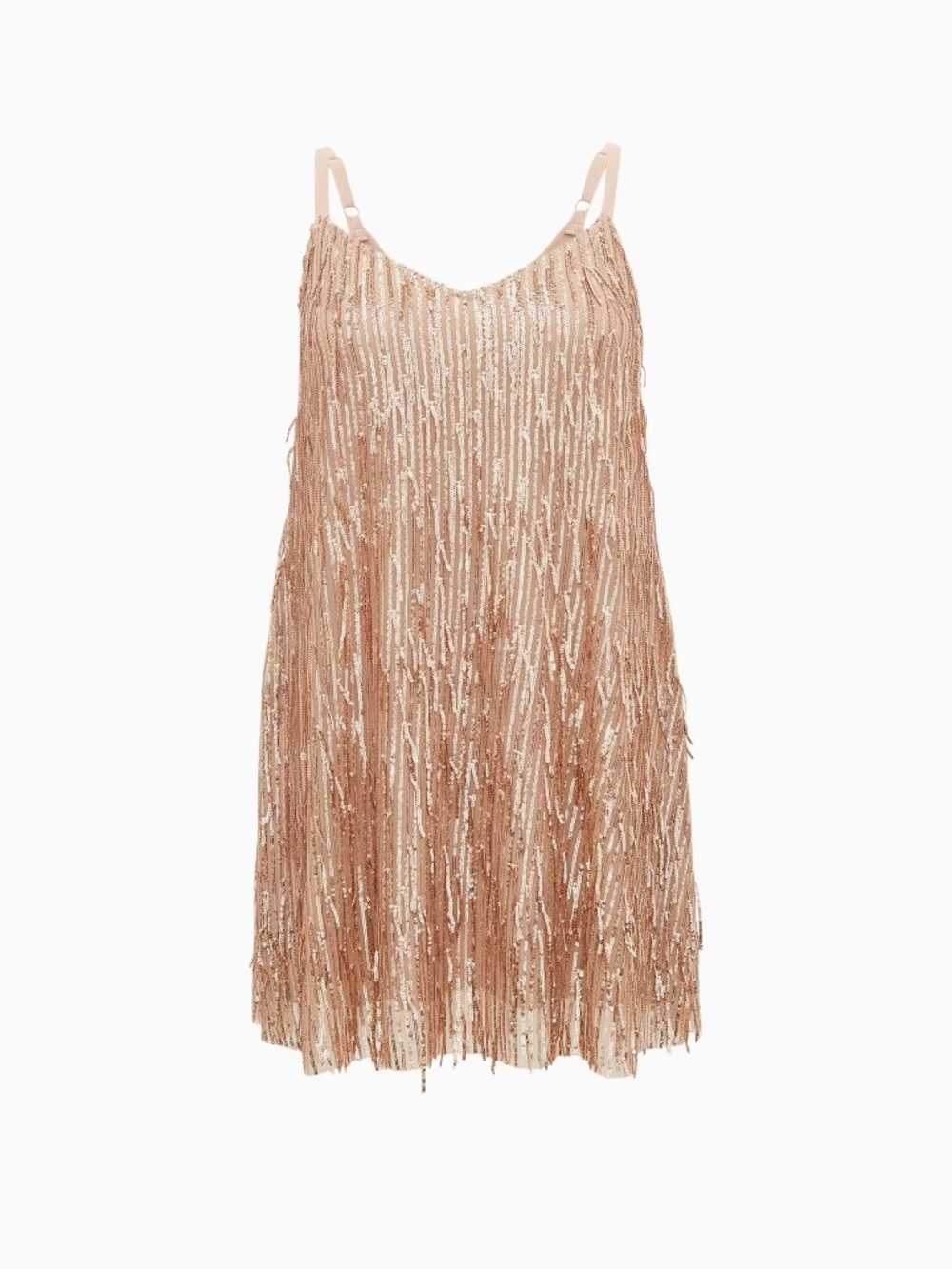 Torrid Gold Shimmer Fringe Mini Dress (2020 Edition)